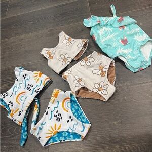 Girl 12 month bathing suites. ☀️